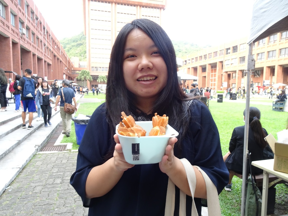 校慶系列報導》市集出租環保餐具　無痕飲食「還天海藍顏」圖片