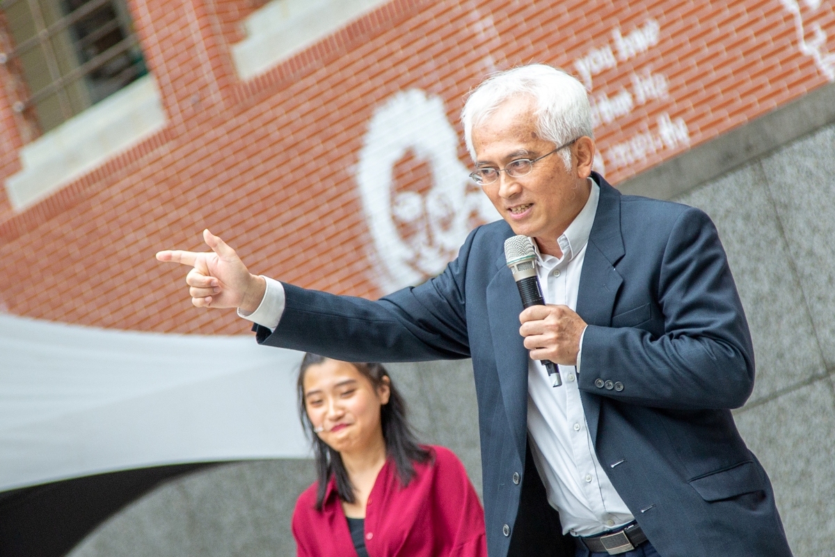 文學院游淙祺院長提到，此次演出結合師生、學界、藝文界，以及中文、音樂、劇藝系校友跨域合作，十分難得。圖片