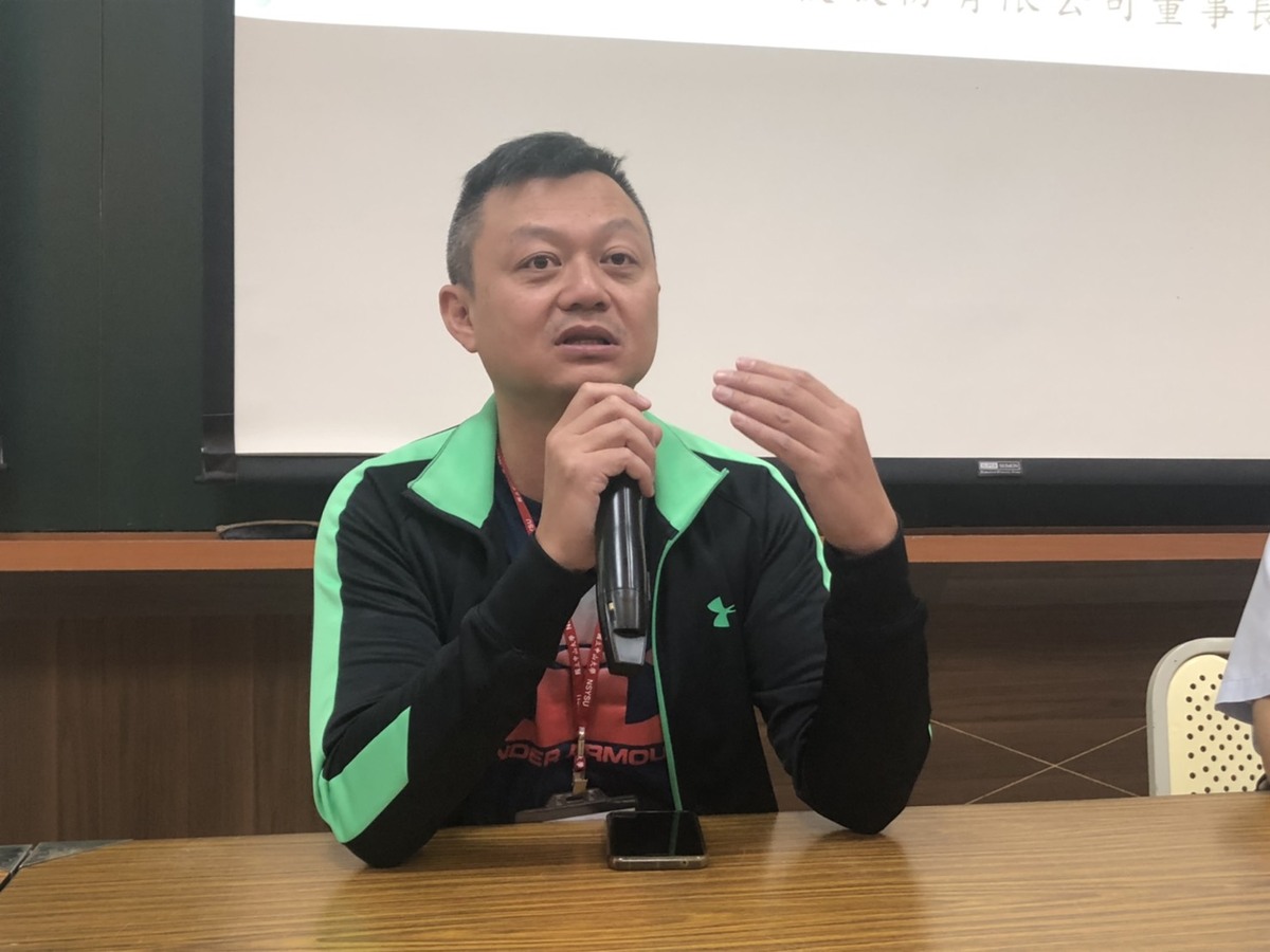 中山大學生科系系友會會長陳銘仁，籌辦此次論壇。圖片
