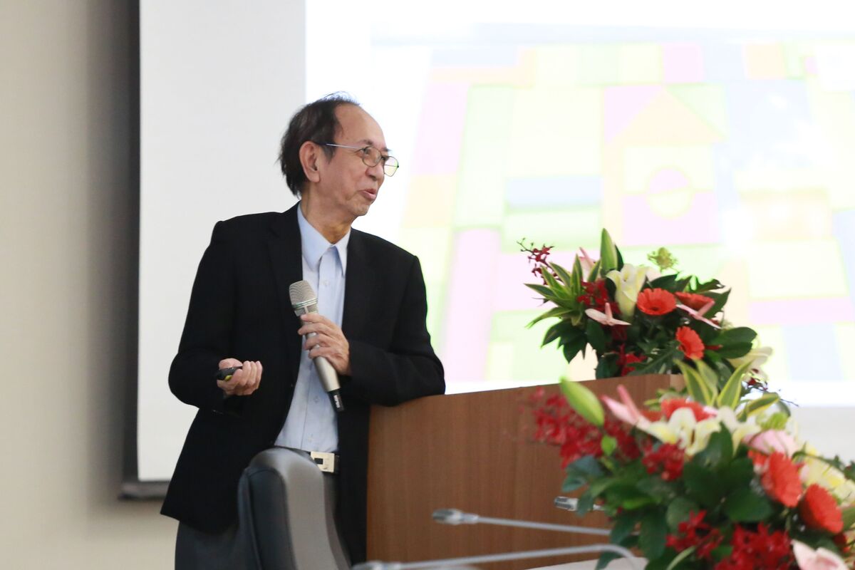 中央研究院院士陳仲瑄分享「創新技術研發的心路歷程」。圖片